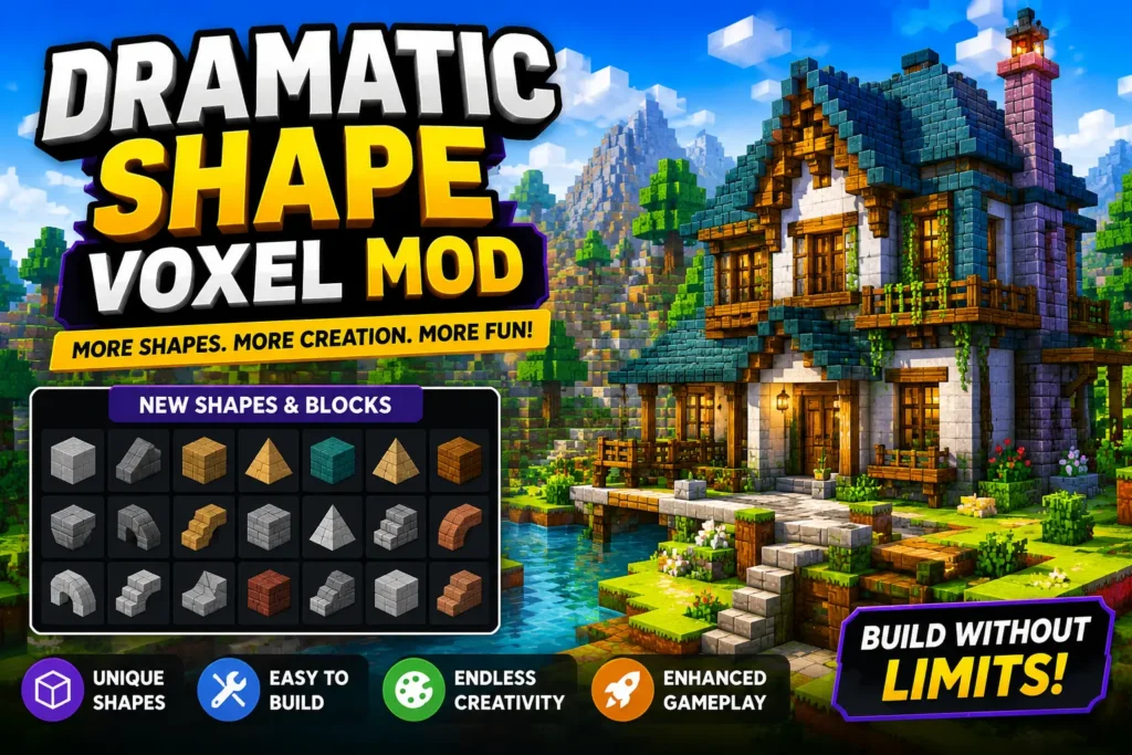 Dramatic Shape Voxel Mod